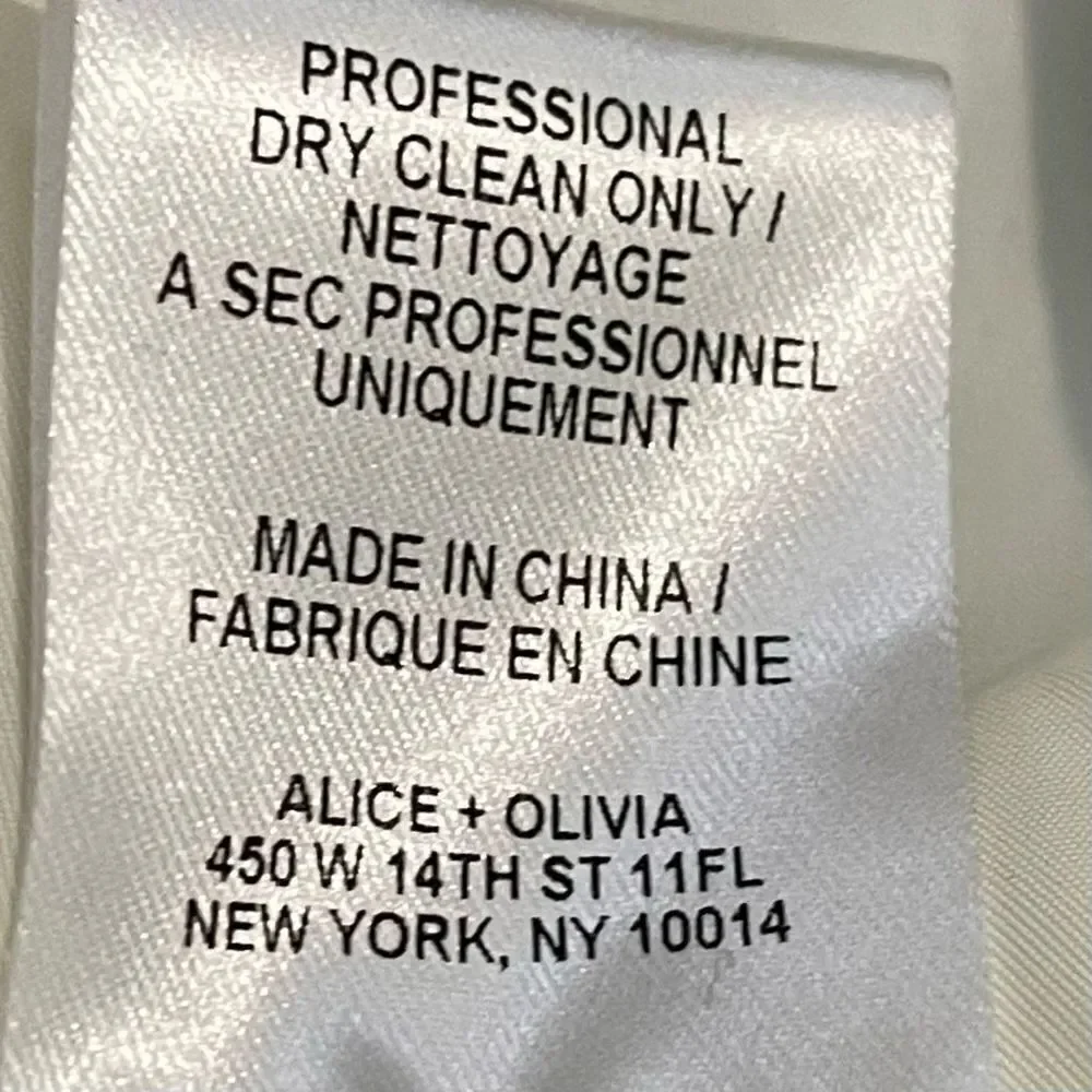 Alice + Olivia Jeans we are